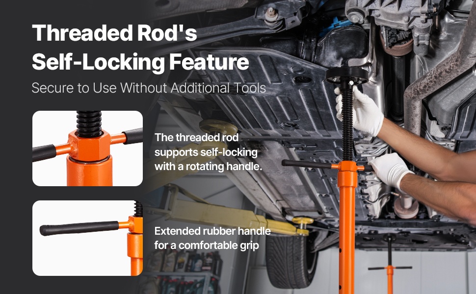 Itse lukkiutuva kierre ja kahva