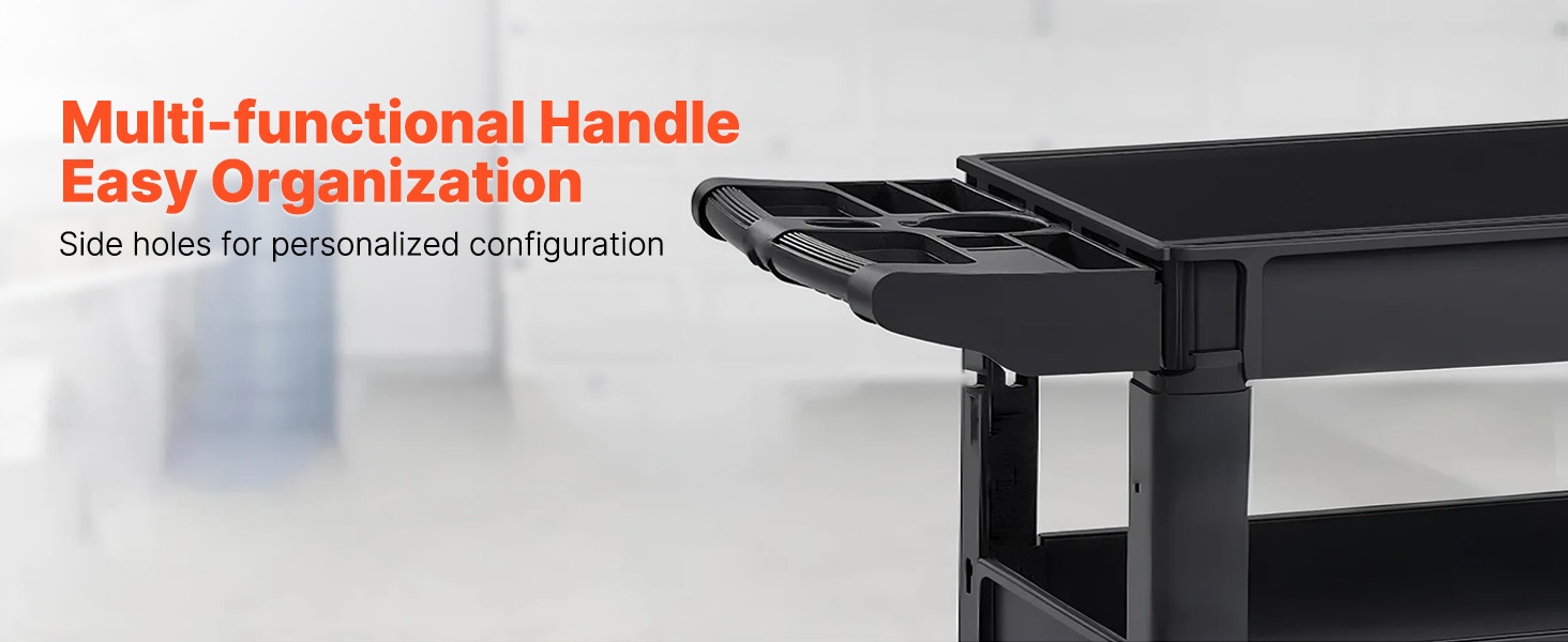 Monitoimikahva lokeroilla