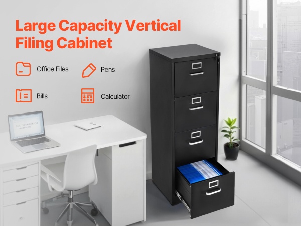 Pystykaappi toimistoympäristössä