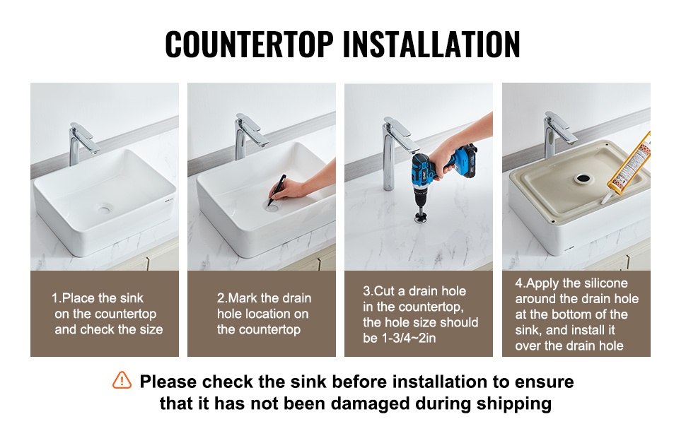 Pesualtaan pakkaus ja suojaus