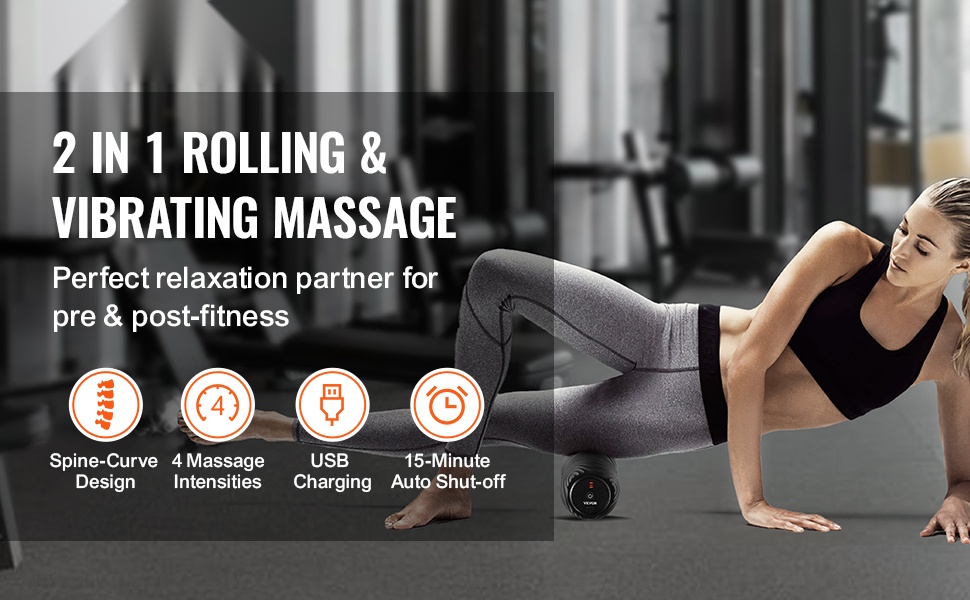 Värisevä maapähkinän muotoinen hierontapallo