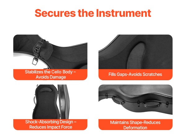 Riippuva pehmuste viululle