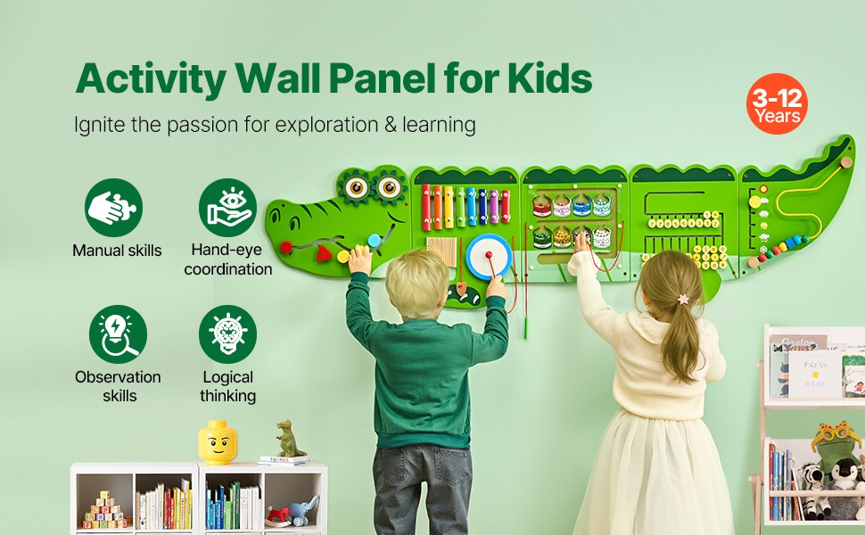 Aktiviteettiseinä lapsille, Montessori-tyylinen lelu