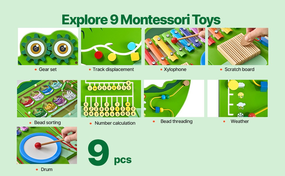 Ruuduton lelu, aktiviteettiseinä