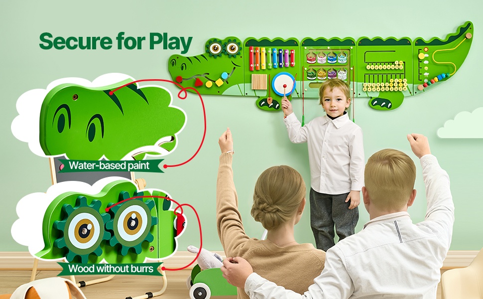 Turvallinen ja kestävä aktiviteettiseinä