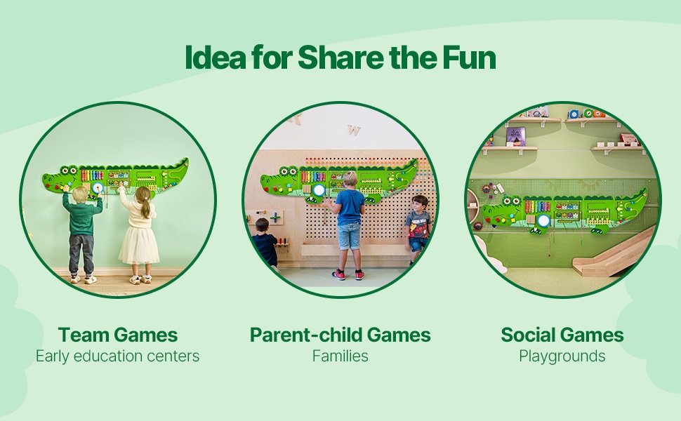 Aktiviteettiseinä ryhmäleikkiin