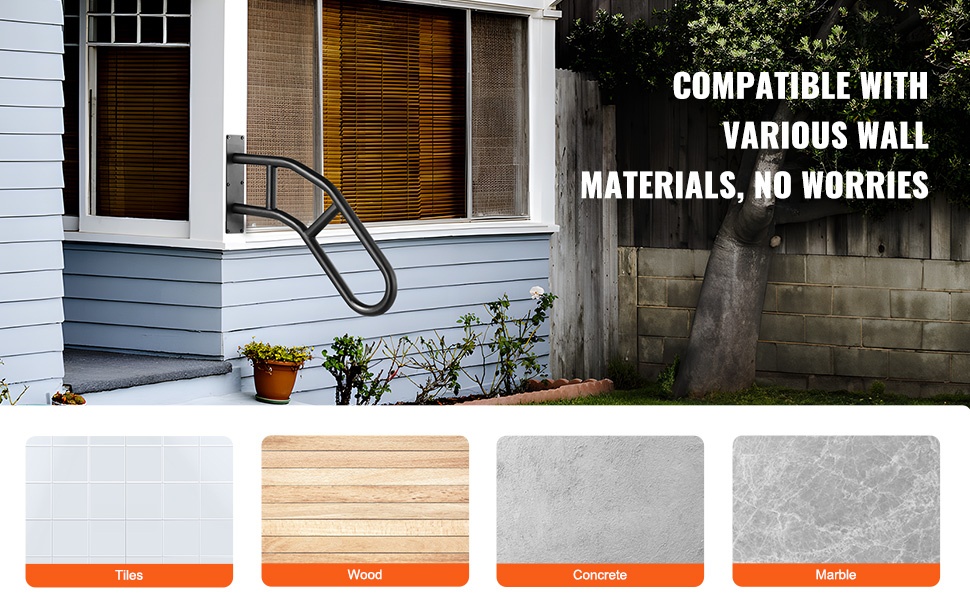 Vahvistettu kiinnityspohja seinässä