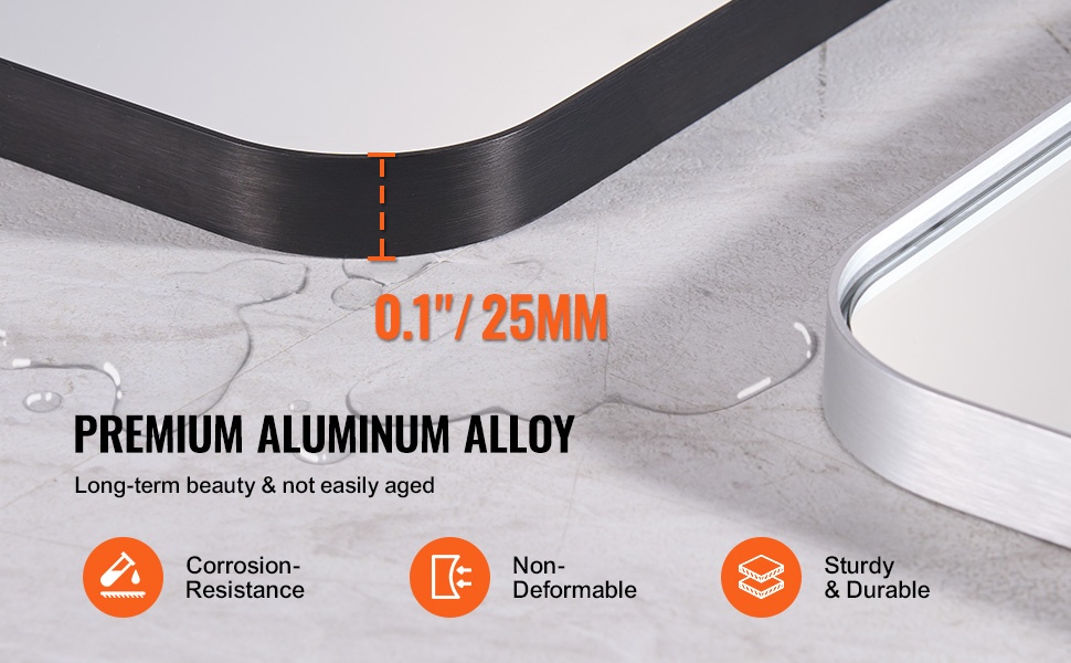 Naarmunkestävä meikkipeili