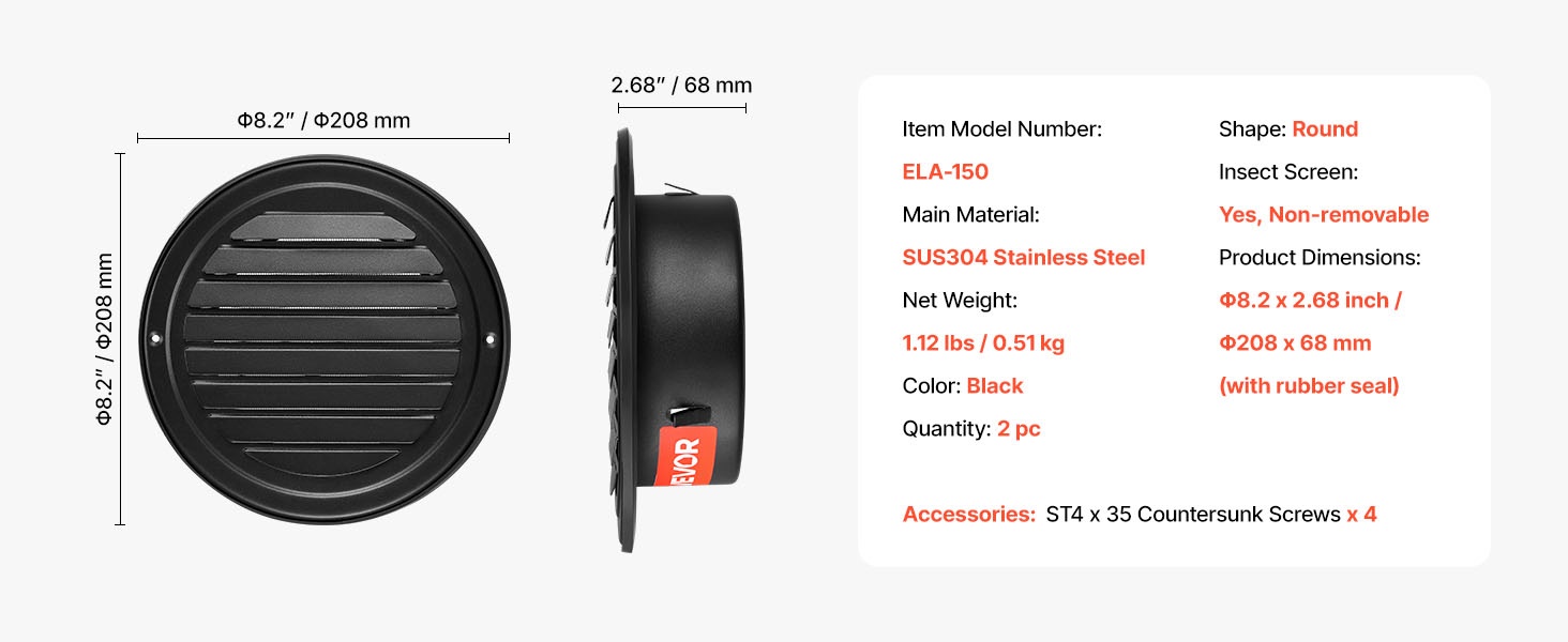Seinäventtiilin suojuksen rakenne ja mitat