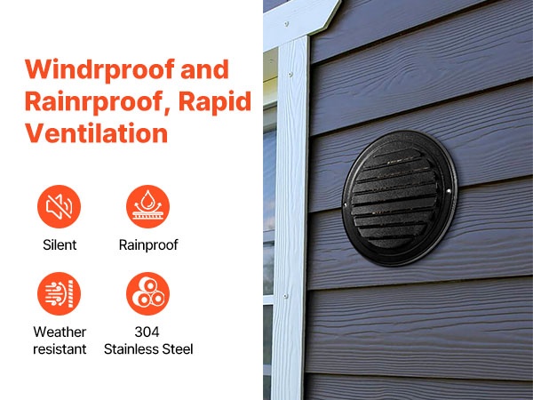 Pyöreä ritiläsuojus seinäasennukseen