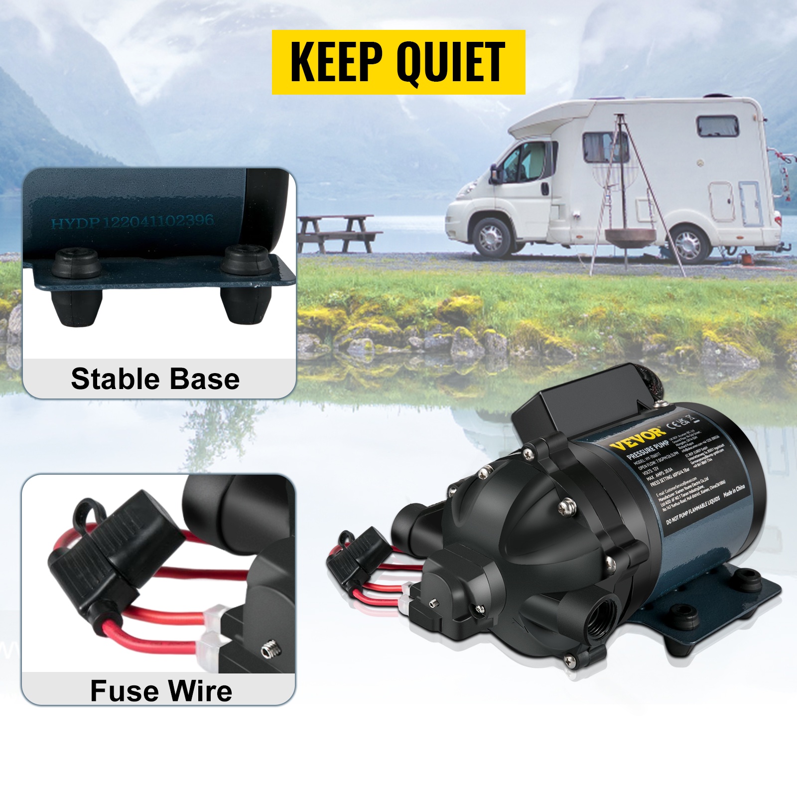 Hiljainen ja tasainen toiminta