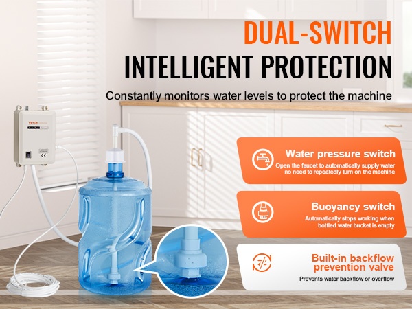 Automaattinen veden syöttö