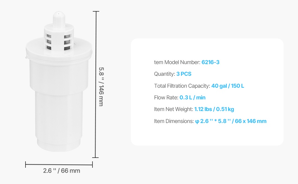 Tyylikäs vedensuodatuskannu