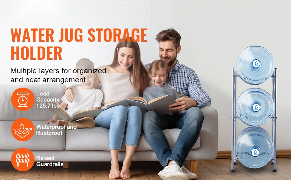 Vesikanisteriteline 3 tasoa