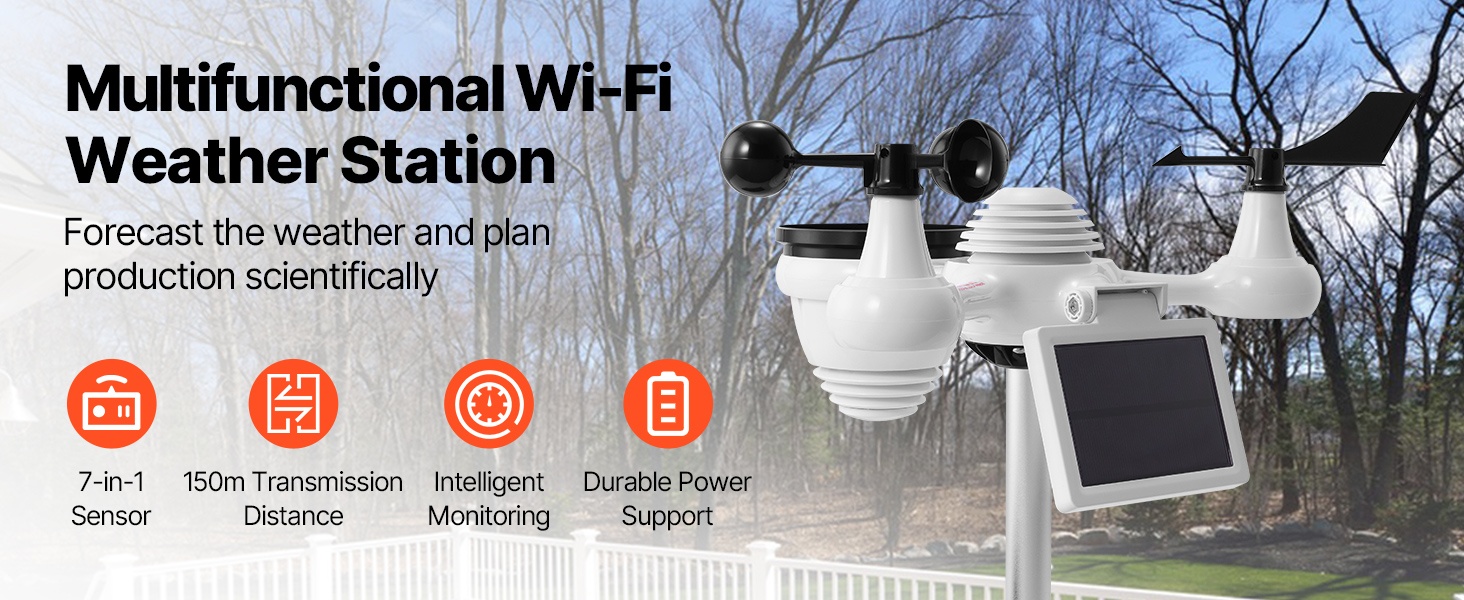 Sääasema värinäytöllä