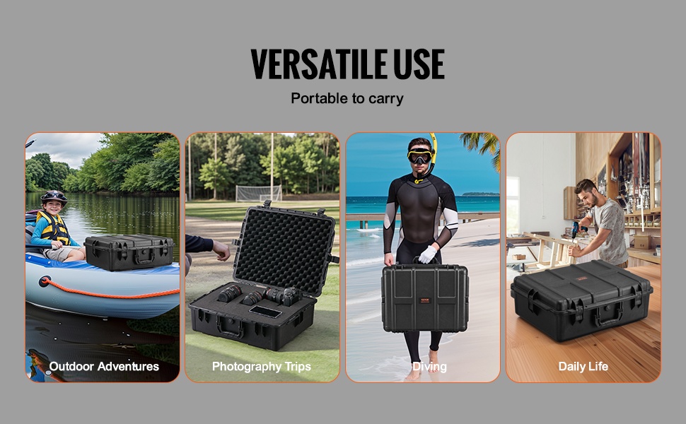 Säänkestävä kovakotelo, paineentasausventtiili