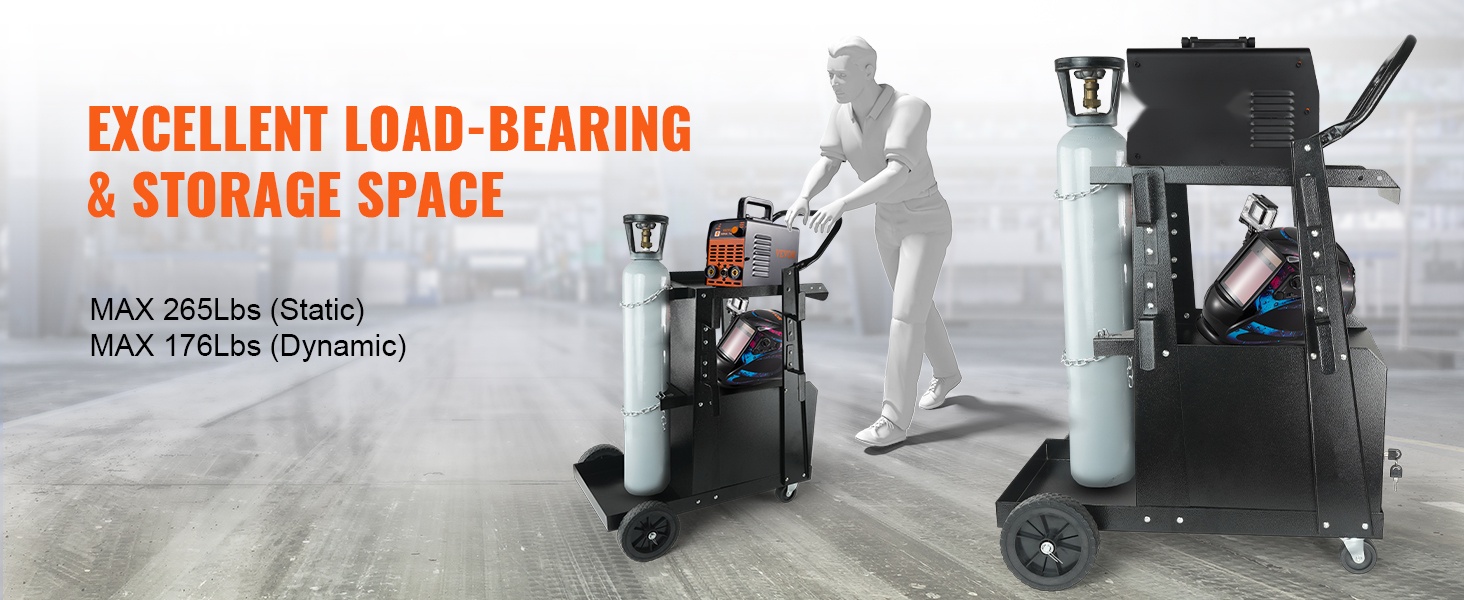 Hitsauskärry, kantavuus