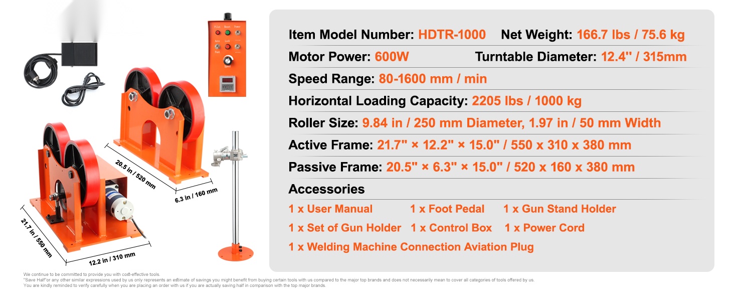 Hitsausasettimen mitat ja rakenne