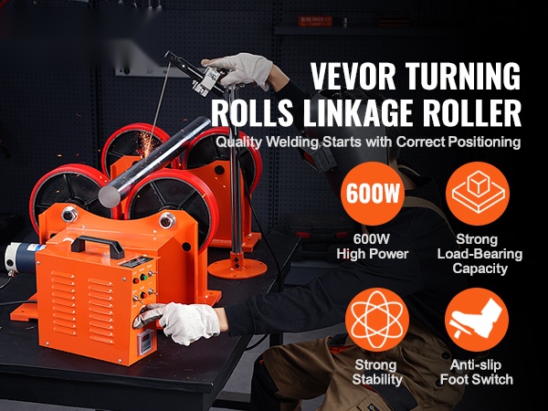 Pyörivä hitsausasetin lähikuva