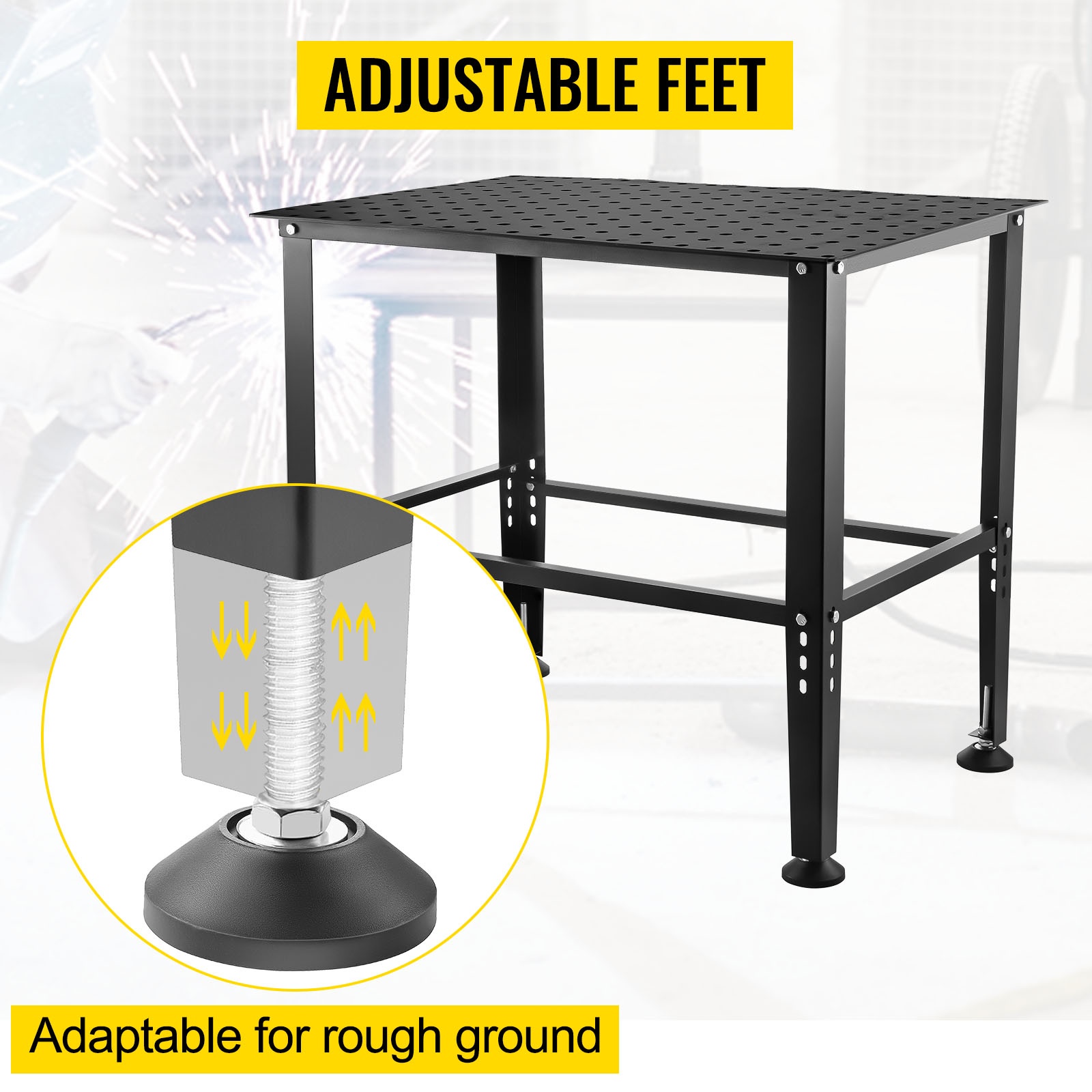 Säädettävät jalat