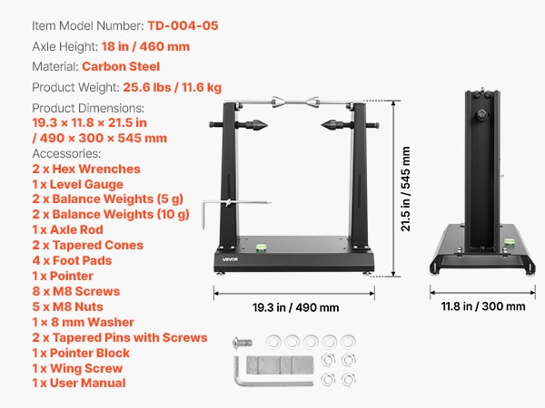 Vanteiden tasapainotus tallikäyttöön