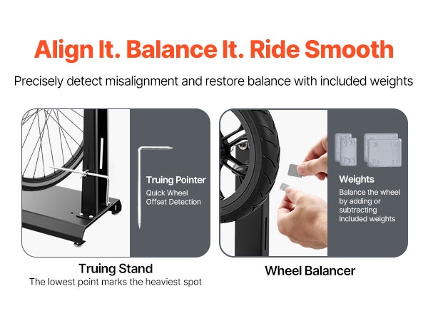 Tasapainotuspainot ja osoitin