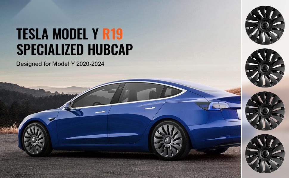 Pölykapselit Tesla Model Y -vanteille