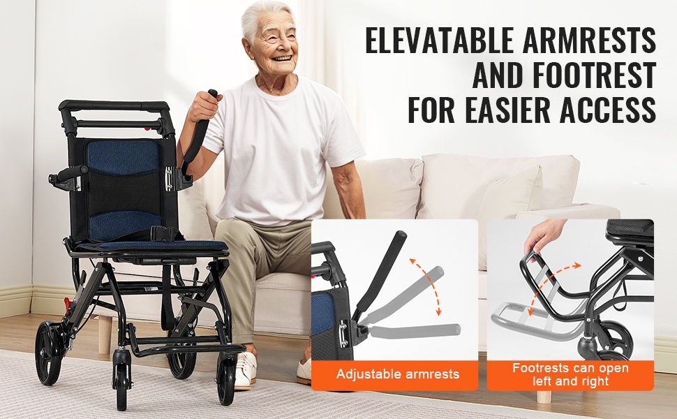 Kompakti taittomekanismi kuljetuspyörätuolissa