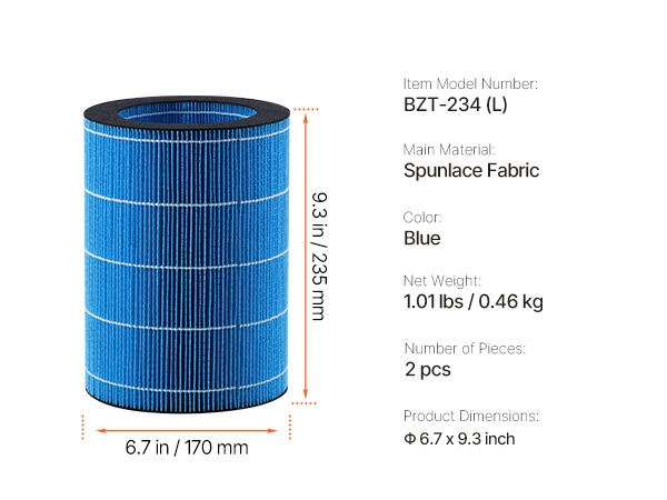 Suodatinkasetin rakenne mobiilikuva
