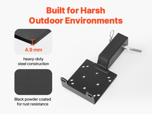 Korroosiosuojattu vinssikiinnike