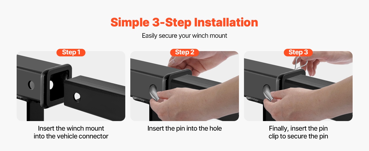 Helposti asennettava vinssikiinnike