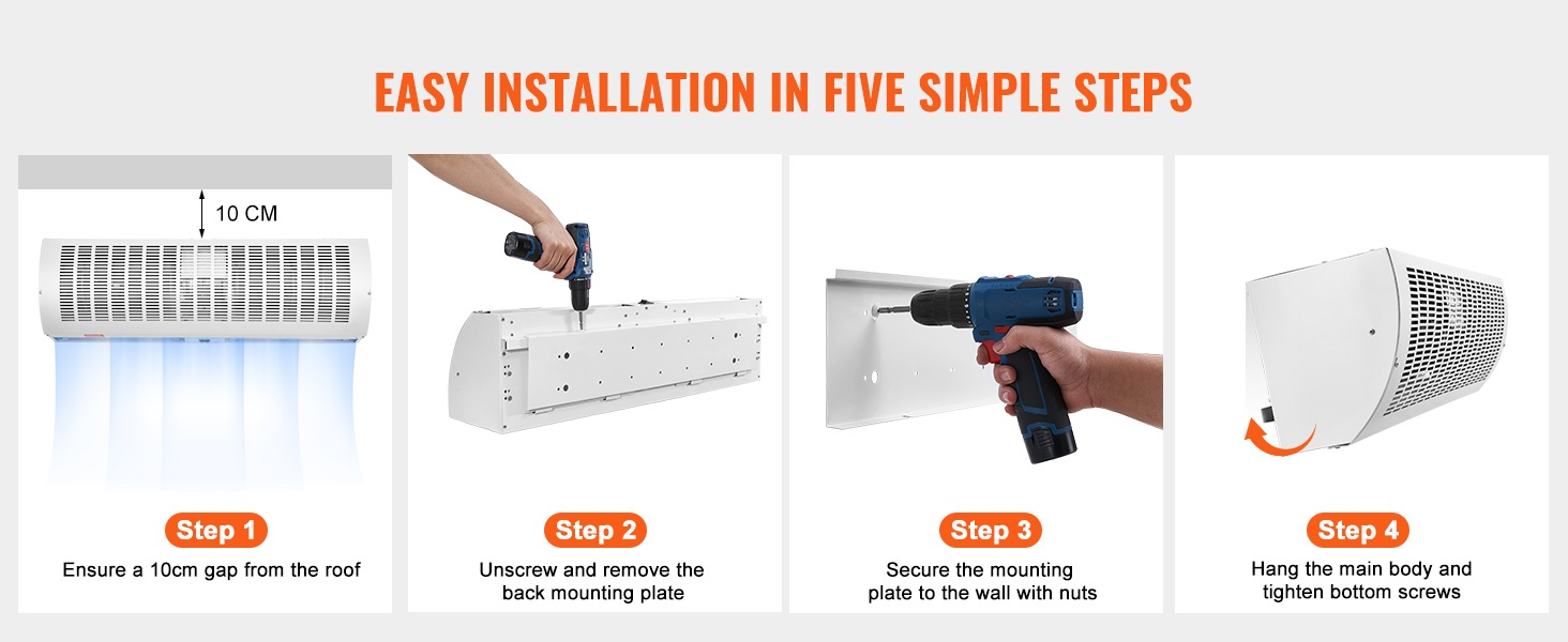 Esiporatut takapaneelit ja rajoitinkytkin