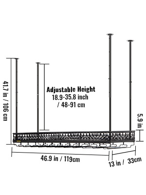 Viinilasitelineen tekniset tiedot
