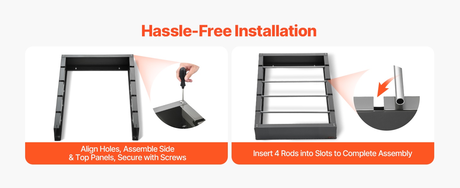 Kaapelikelaateline helppo kokoaminen