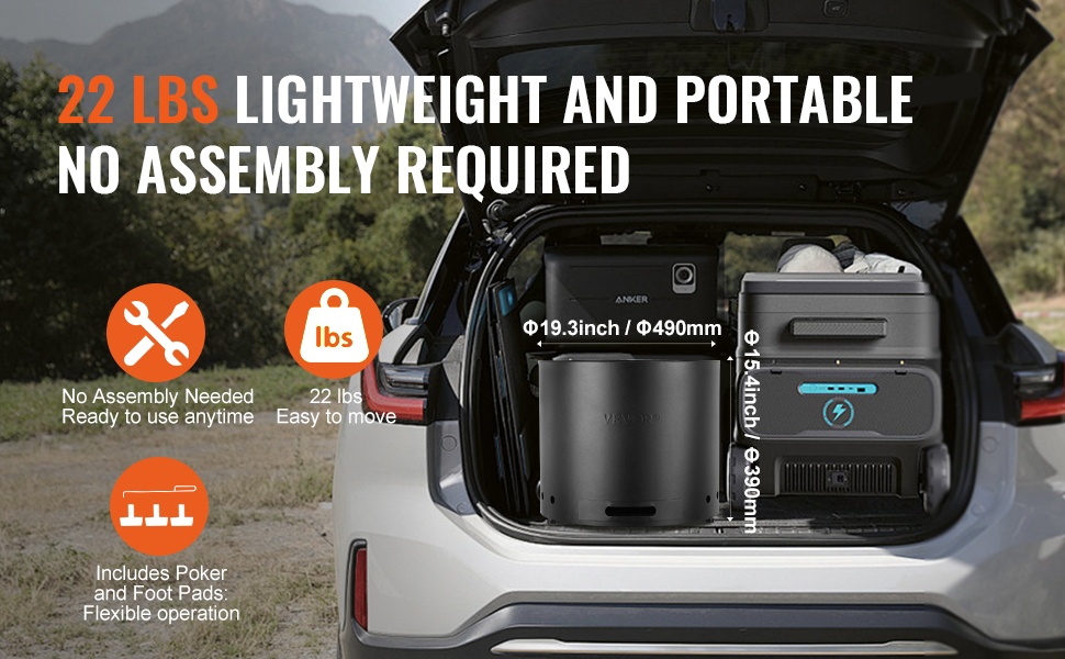 Sivulle vedettävä tuhka-astia helpottaa puhdistusta