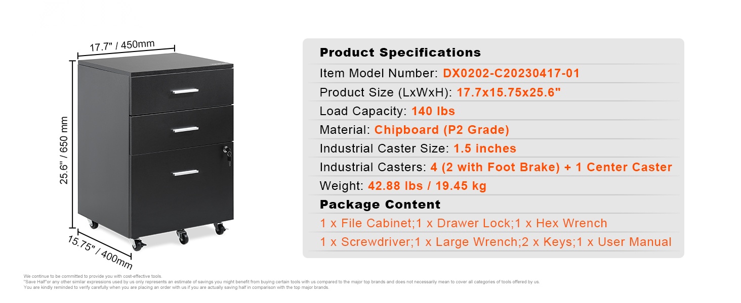 Arkistokaapin mitat ja mittapiirros