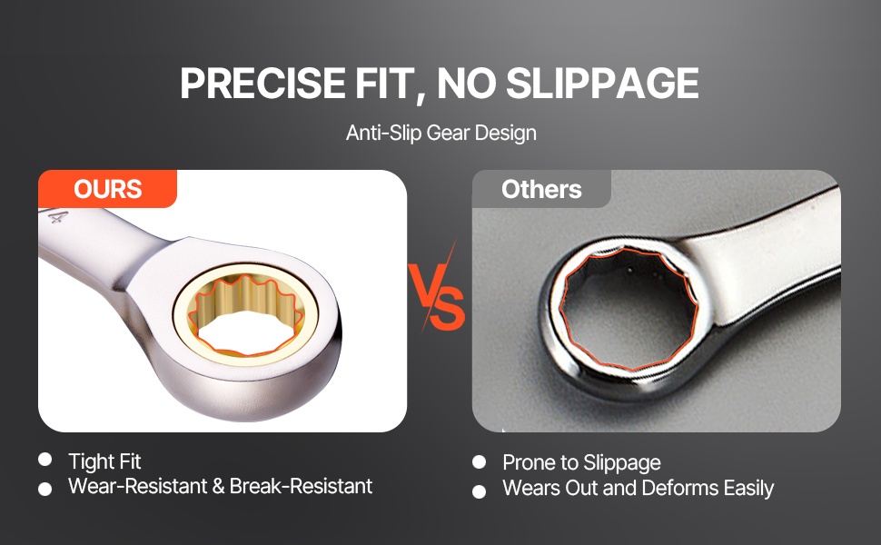 Liukumista estävä räikkämekanismi